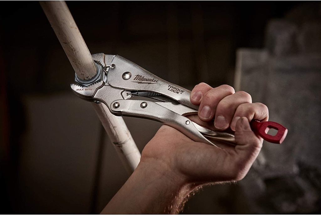 ALICATES DE BLOQUEO CURVOS TORQUE MILWAUKEE DE 7"