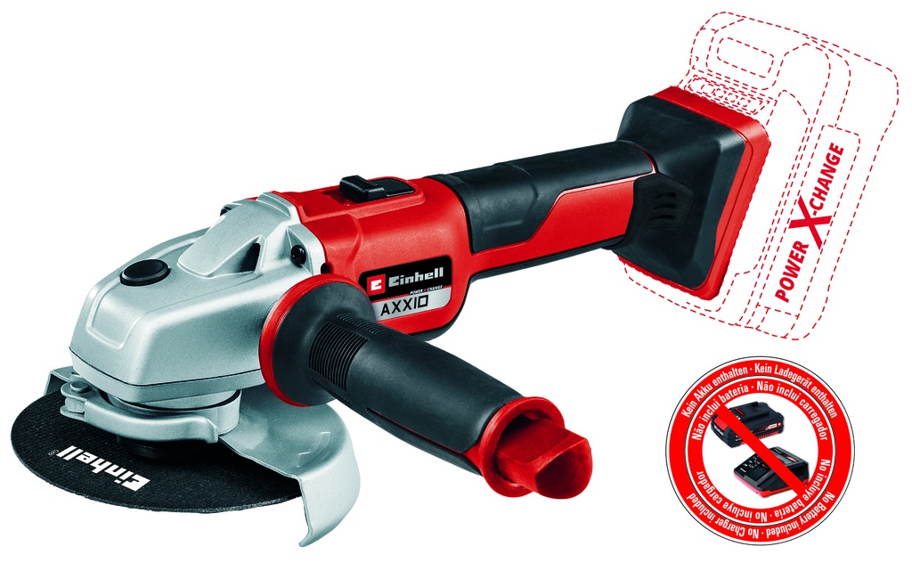 AMOLADORA EINHELL INALAMBRICA AXXIO 125MM 18V