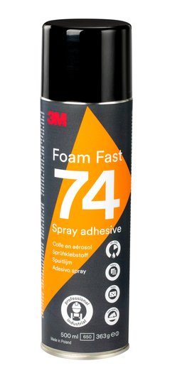 3M Adhesivo para Telas y Espumas en aerosol 74 -