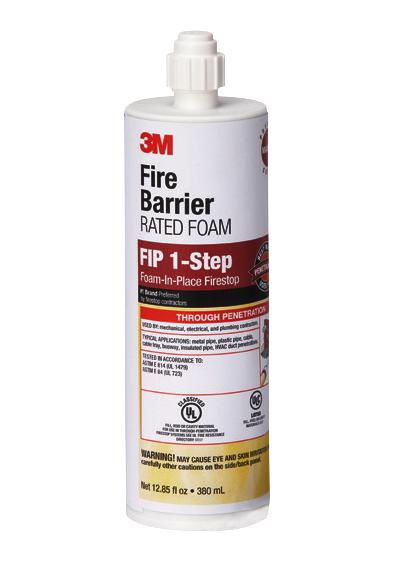 3M Barrera Contra Fuego Espuma FIP 1-STEP