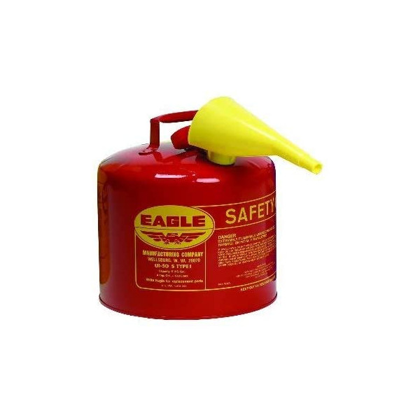 BIDON SEG. EAGLE ACERO GALV. TIPO I ROJO 18.927C/E