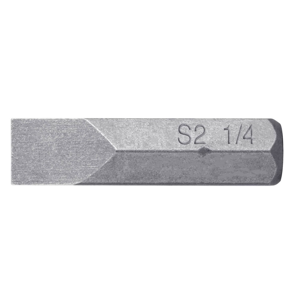 (6) PUNTAS PLANAS 1/4 25MM 1"