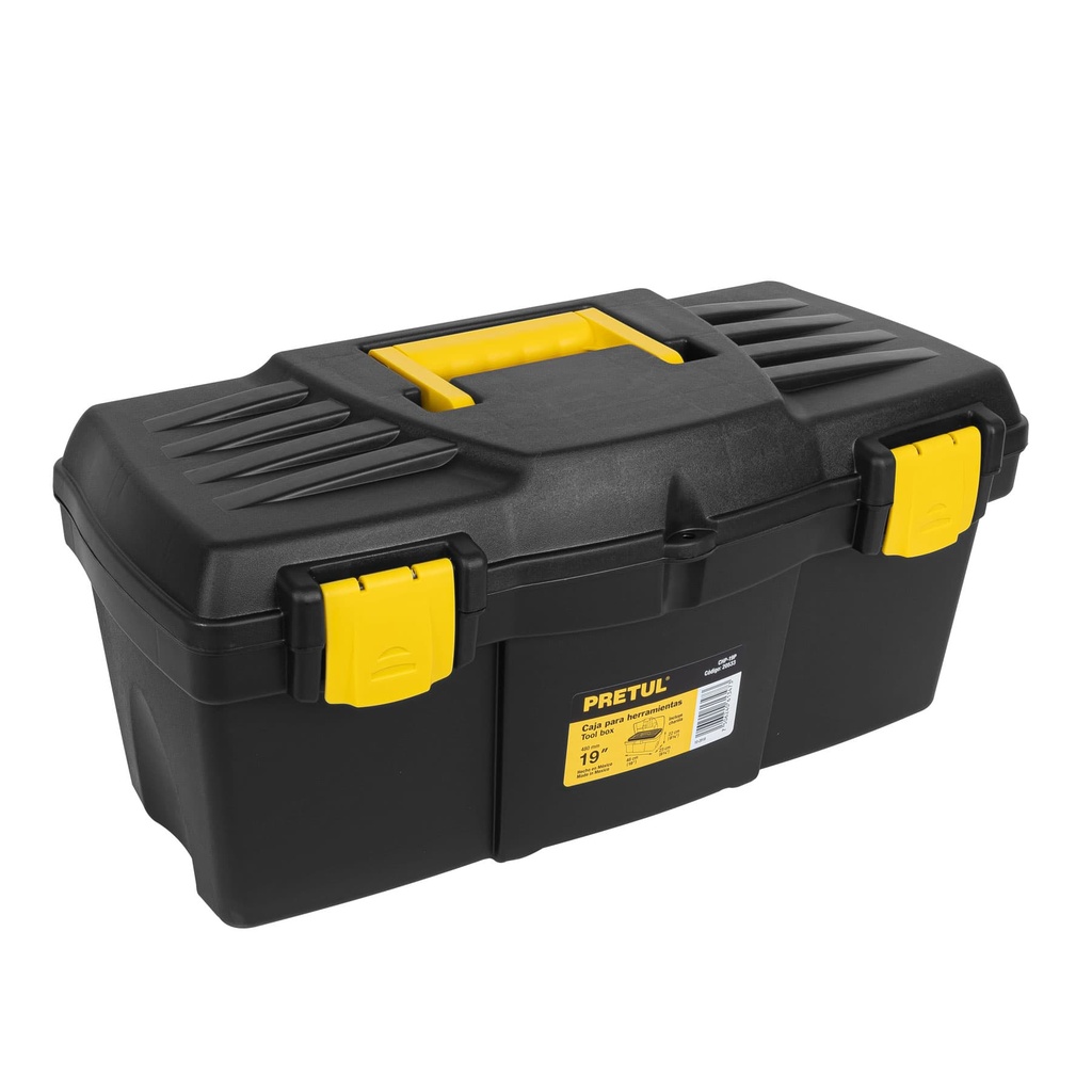 (2U) CAJA PLASTICA PRETUL  19"