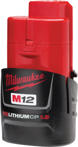 [4811-2401] BATERIA 12V MILWAUKEE 1.5 A/H