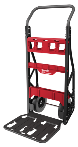 [4822-8415] CARRO PACKOUT MILWAUKEE DE 2 RUEDAS C/BASE PLEGABL