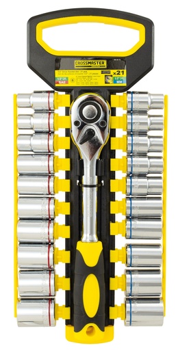 [9946870] SET BOCALLAVE HEX 1/2' 21PC mm/SAE