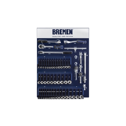 [BRE3642] EXHIBIDOR BREMEN® BOCALLAVES y Acc. (Enc.1/2')
