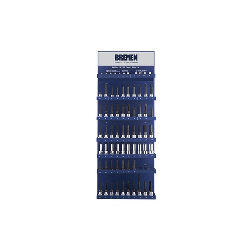 [BRE6141] EXHIBIDOR BREMEN® BOCALLAVES con PUNTA