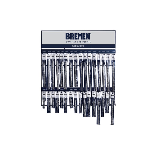[BRE6389] EXHIBIDOR BREMEN® MECHAS SDS PLUS
