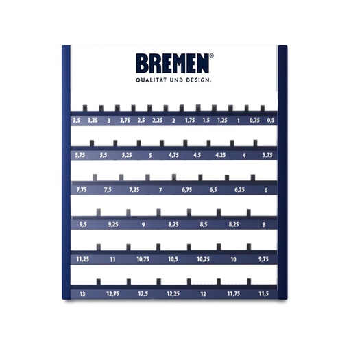 [BRE6780] EXHIBIDOR BREMEN® MECHAS AC. RAPIDO
