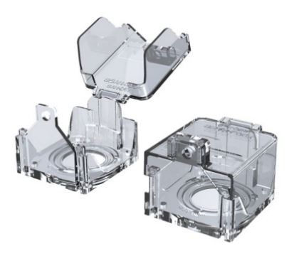 [IB8133] BLOQUEADOR IRONSHIELD CUADRADO PARA PULSADOR DE EMERGENCIA 50 X 47.3 X 50MM