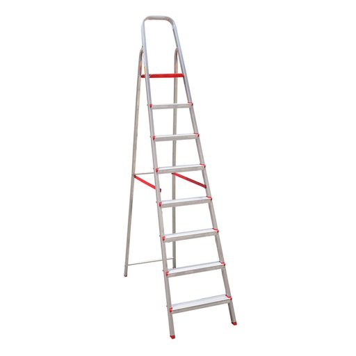 [RN17258] ESCALERA ALUM. 8 ESCALONES - PARA EL HOGAR