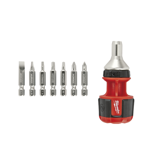 [48222330] DESTORNILLADOR COMPACTO MILWAUKEE CON PUNTAS Y CRIQUE
