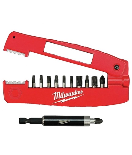 [4832-4507] juego de puntas MILWAUKEE 12 piezas