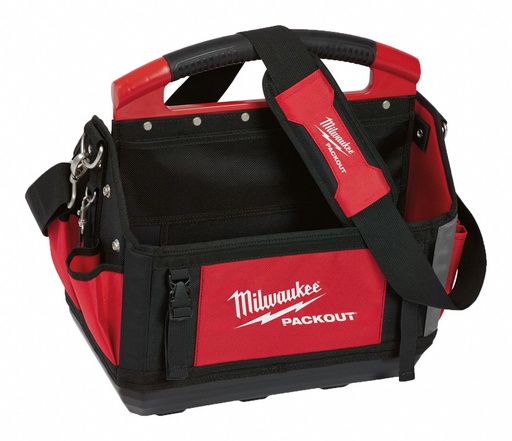 [48228315] BOLSO ABIERTO PACKOUT MILWAUKEE  15" LONA 31 ALOJAMIENTOS C/BASE RIGIDA