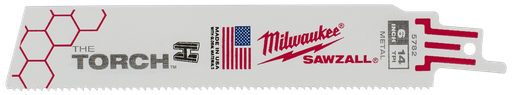 [48005026] HOJA SIERRA SABLE MILWAUKEE 9PULG 5TPI 5 PZAS