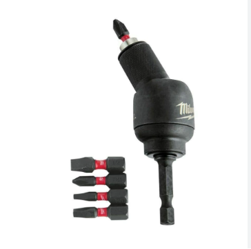 [4832-2300] Adaptador Angular Milwaukee Alto Impacto 1/4 30 Grados 2300
