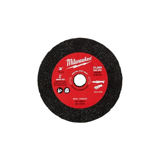 [49-94-3000] Disco Corte Metal Para Sierra 2522 Milwaukee X3u 49-94-3000
