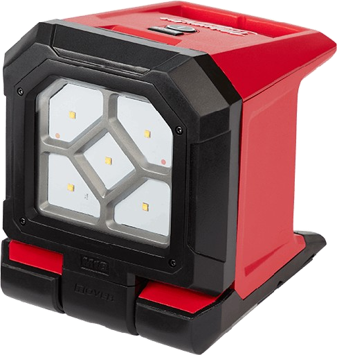 [2365-20 ] LINTERNA MILWAUKEE ROVER M18 PAL-O - LUZ DE AREA PIVOTANTE - SIN BATERIA NI CARGADOR