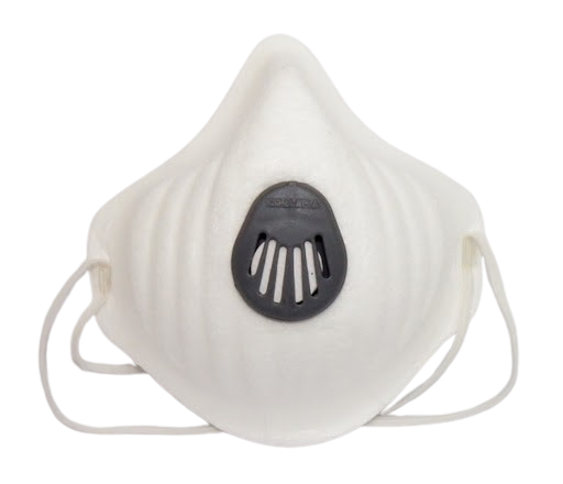 [FRA5410] Mascarilla Descartable FRAVIDA N95, Aerosoles Solidos y Líquidos No Aceitosos, con Válvula